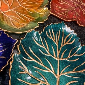 Sycamore Leaf Trinket Dish